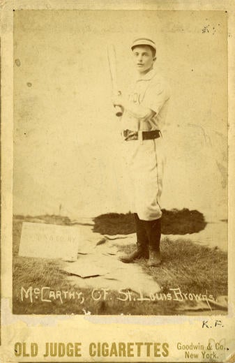 McCarthy, Tommy | Baseball Hall of Fame